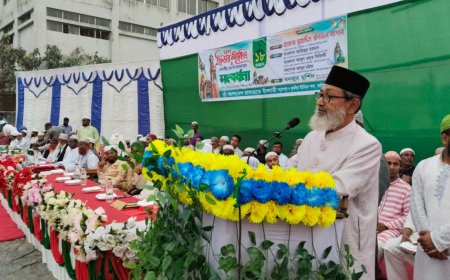 কোরআন ভিত্তিক জীবন ব্যবস্থা গড়ে তুলতে পারলেই জীবন পরিপূর্ণ, কালীগঞ্জে গণ ইফতার ও সম্বর্ধনা অনুষ্ঠানে -এমপি হাফেজ মুহা: রবিউল বাশার