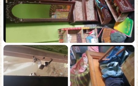 পূর্ব শত্রুতার জেরে কালিহাতিতে ব্যবসায়ীর বাড়িতে ডাকাতি জনমনে আতঙ্ক