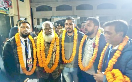 মাদারীপুর বার নির্বাচনে এ্যাড. এমদাদুল হক খান সভাপতি ও  এ্যাড. মাহবুব হোসেন শাকিল সাধারণ সম্পাদক নির্বাচিত