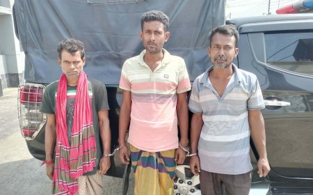 কিশোরগঞ্জ  ভ্রাম্যমান আদালতে  তিন মাদকসেবীর সাজা