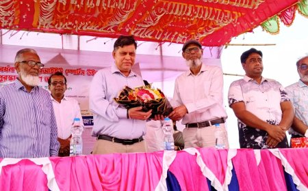 বাংলাদেশকে সমৃদ্ধ ও কল্যাণকর রাষ্ট্রে পরিণত করতে হলে শিক্ষা খাতকে সবচেয়ে বেশি গুরুত্ব দিতে হবে---ওয়ারেছ আলী মামুন এমপি