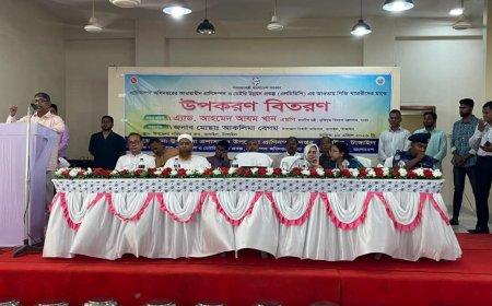 বাসাইলে ২৮০ খামারীর মাঝে এলডিডিপি প্রকল্পের উপকরণ বিতরণ 