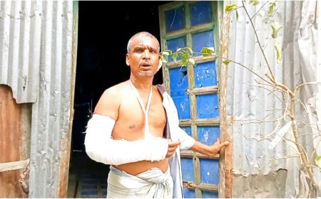 মেলান্দহে জমি বিরোধে প্রতিবন্ধীকে কুপিয়ে জখম, বাড়িতে হামলা-ভাঙচুর ও লুটের অভিযোগ