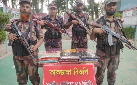 সাতক্ষীরা সীমান্ত থেকে ৩০ লক্ষাধিক টাকার ভারতীয় মালামাল জব্দ