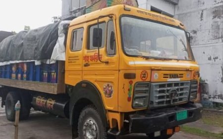 মাদারীপুরে ৪২২ বস্তা সরকারি চাল পাচারের অভিযোগে চাল ভর্তি ট্রাক জব্দ করলো ইউএনও