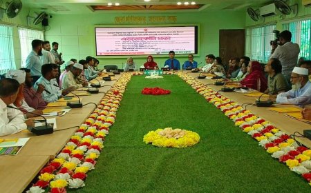 সুস্থ থাকতে হলে অবশ্যই বোতলজাত সায়াবিন তেল খেতে হবে---সাতক্ষীরায় এডভোকেসি সভায় বক্তারা