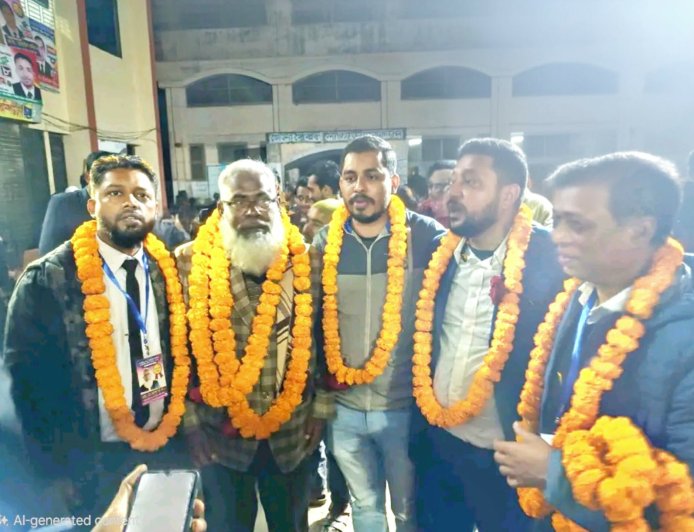 মাদারীপুর বার নির্বাচনে এ্যাড. এমদাদুল হক খান সভাপতি ও  এ্যাড. মাহবুব হোসেন শাকিল সাধারণ সম্পাদক নির্বাচিত