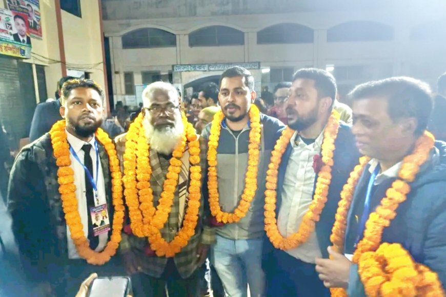 মাদারীপুর বার নির্বাচনে এ্যাড. এমদাদুল হক খান সভাপতি ও  এ্যাড. মাহবুব হোসেন শাকিল সাধারণ সম্পাদক নির্বাচিত