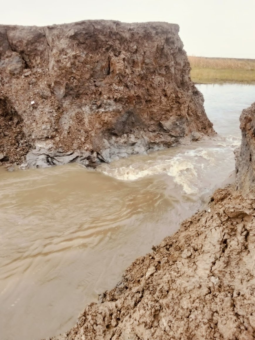 সমন্বয়হীনতা ও অনিয়মের অভিযোগ, ভেংগেছে ফসলরক্ষা বাধ
