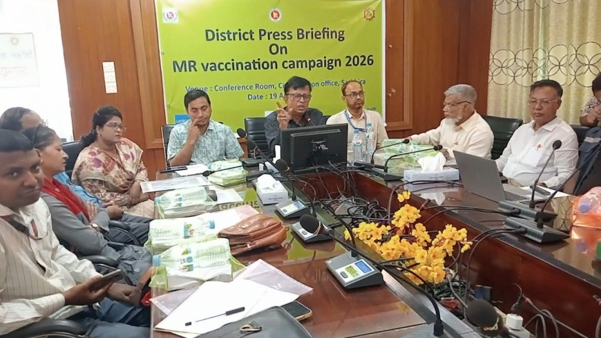 সাতক্ষীরায় আগামীকাল হতে ২ হাজার ৪১৭টি স্থায়ী ও অস্থায়ী কেন্দ্রে একযোগে হামের টিকা প্রদান