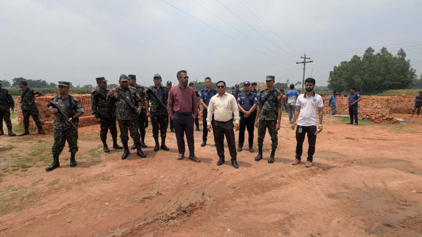 ঠাকুরগাঁওয়ে পীরগঞ্জে  মোবাইল কোর্ট পরিচালনা ইটভাটায় ২০ লাখ টাকা জরিমানা