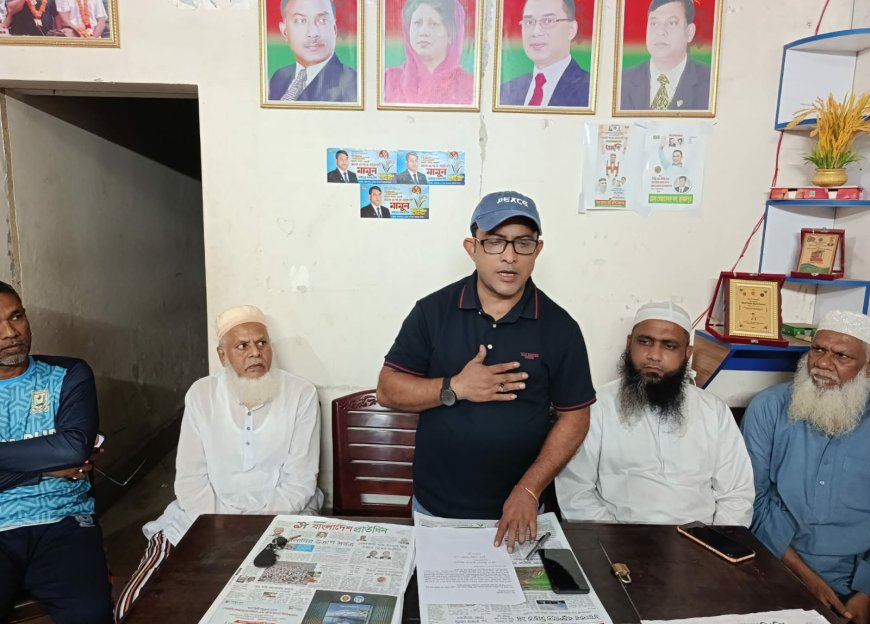 রাজনৈতিক উদ্দেশ্যে অপপ্রচার: প্রতিবাদ স্বেচ্ছাসেবকদল নেতা নুরুল মোমেনের