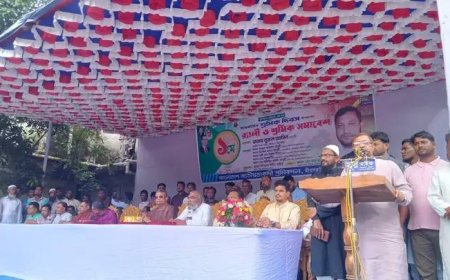 বাংলাদেশ বিনির্মাণে শ্রমিকদের গুরুত্ব অপরিসীম - নুরুল আমিন এমপি