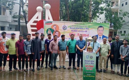 মীরসরাই ফুটবল উৎসব ও ক্রীড়া সংর্বধনা ও ট্রফি উম্মোচন অনুষ্ঠিত