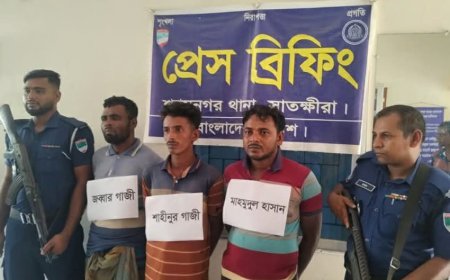 সাতক্ষীরার শ্যামনগরে ২০ লাখ টাকার দাবিতে অপহৃত পশু চিকিৎসক  অনিমেষ পরমান্য দু’দিন পর মুক্ত, আটক-৩