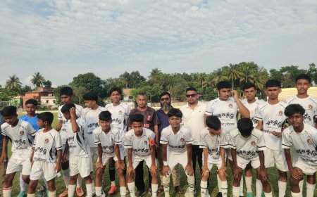 নতুন কুঁড়ি স্পোর্টস ২০২৬ ফাইনালে সাতক্ষীরা  পৌরসভার দাপুটে জয়