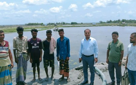 সাতক্ষীরার দেবহাটায় অবৈধভাবে বালু উত্তোলন, ৩০ হাজার টাকা জরিমানা