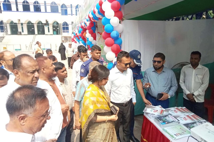 সাতক্ষীরায় বর্ণাঢ্য আয়োজনে তিনদিন ব্যাপী ভূমি সেবা মেলার উদ্বোধন