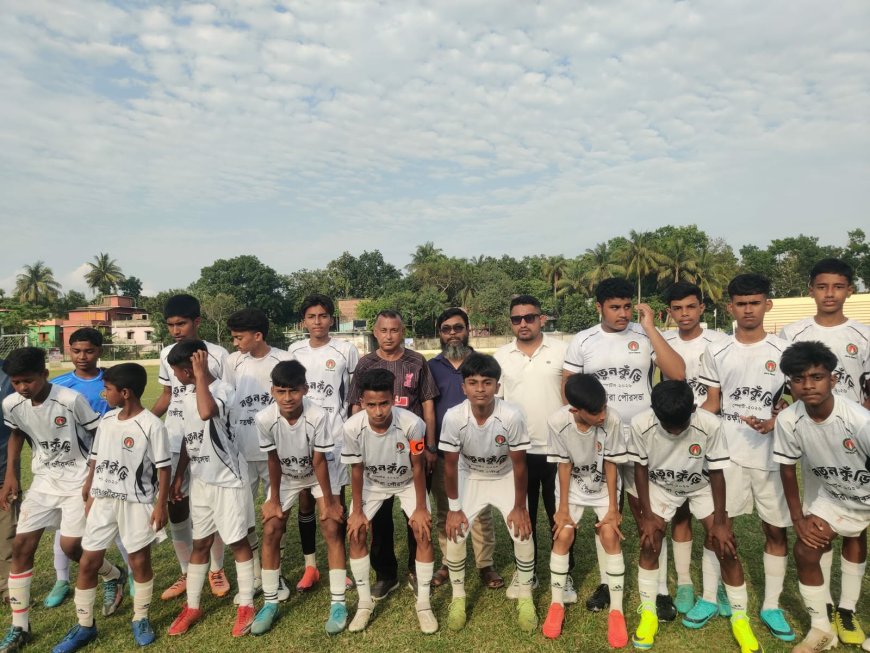নতুন কুঁড়ি স্পোর্টস ২০২৬ ফাইনালে সাতক্ষীরা  পৌরসভার দাপুটে জয়