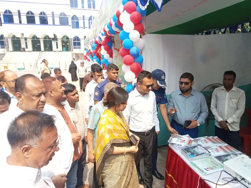 সাতক্ষীরায় বর্ণাঢ্য আয়োজনে তিনদিন ব্যাপী ভূমি সেবা মেলার উদ্বোধন