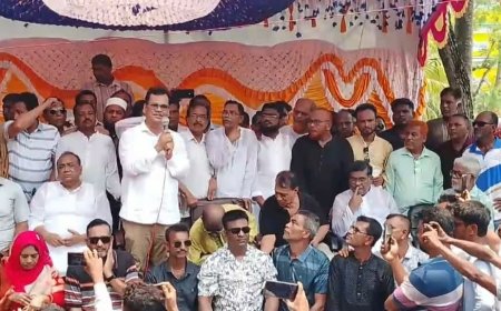 সাতক্ষীরা জেলা পরিষদের নবনিযুক্ত প্রশাসক ও বিএনপির কেন্দ্রীয় নেতা সাবেক এমপি হাবিবকে গণসংবর্ধনা