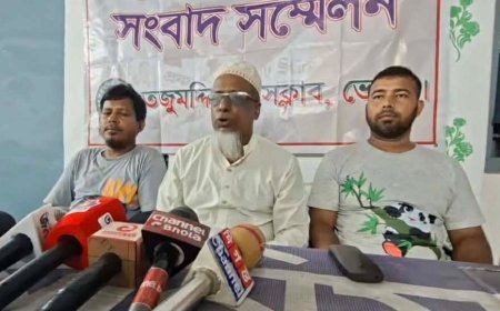 তজুমদ্দিনে আইনজীবীর বিরুদ্ধে তিন পরিবারের সংবাদ সম্মেলন, জমি দখল ও হয়রানির অভিযোগ