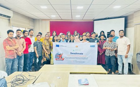 সাতক্ষীরার তরুণেরা পেল ডিজিটাল নিরাপত্তা ও ফ্যাক্ট চেকিং প্রশিক্ষণ