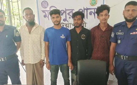 মহিপুরে মাদকবিরোধী অভিযানে ৪ জনের কারাদণ্ড