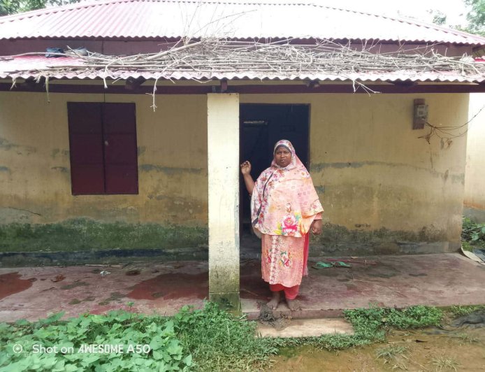 ঘাটাইলে সরকারি ঘর থেকে প্রতিবন্ধী নারীকে উচ্ছেদের চেষ্টা, মারধর, ভাঙচুর ও লুটপাটের অভিযোগ