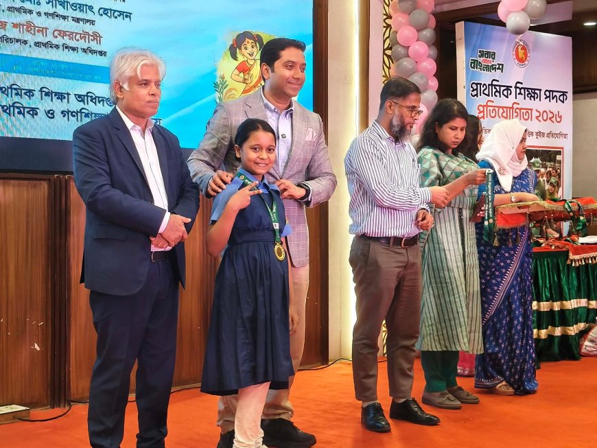 কাব্যকথা’র মঞ্চ থেকে জাতীয় জয়, ক্ষুদে আবৃত্তিকার আদিলায় উচ্ছ্বসিত শিক্ষক-শিক্ষার্থী