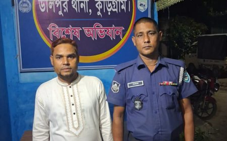 উলিপুরে হাতিয়া ইউনিয়ন আওয়ামী লীগের সহ-সভাপতি গ্রেফতার
