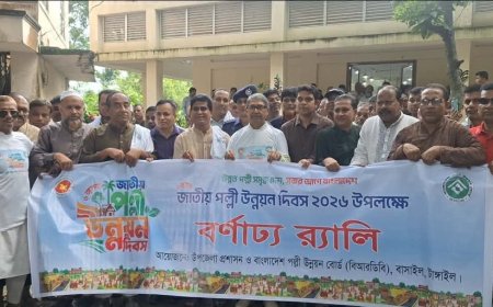 বাসাইলে জাতীয় পল্লী উন্নয়ন দিবস পালিত