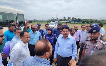 ঢাকার বাস টার্মিনাল ও ডিপো স্থানান্তরে শিমুল বিশ্বাসের নেতৃত্বে সম্ভাব্য স্থান পরিদর্শন