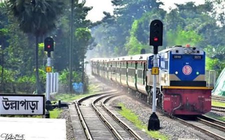 রেলপথে পণ্য পরিবহন কমে যাওয়ায় রাজস্বে ভাটা