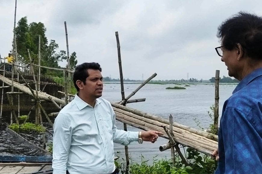 বাসাইলে ​নিরাইলবাসীর দুর্ভোগ লাঘবে দ্রুত অস্থায়ী কাঠের ব্রিজ নির্মাণের আশ্বাস ইউএনও’র