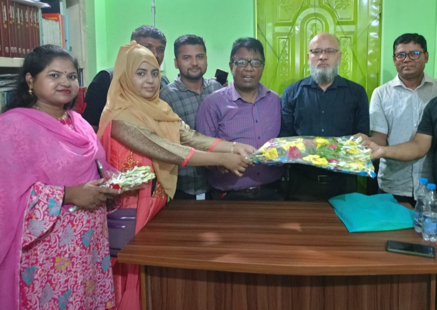 কিশোরগঞ্জে যুব মহিলাদের পাটপণ্য বিষয়ক হস্তশিল্প ওরিয়েন্টেশন ও সনদপত্র বিতরণ