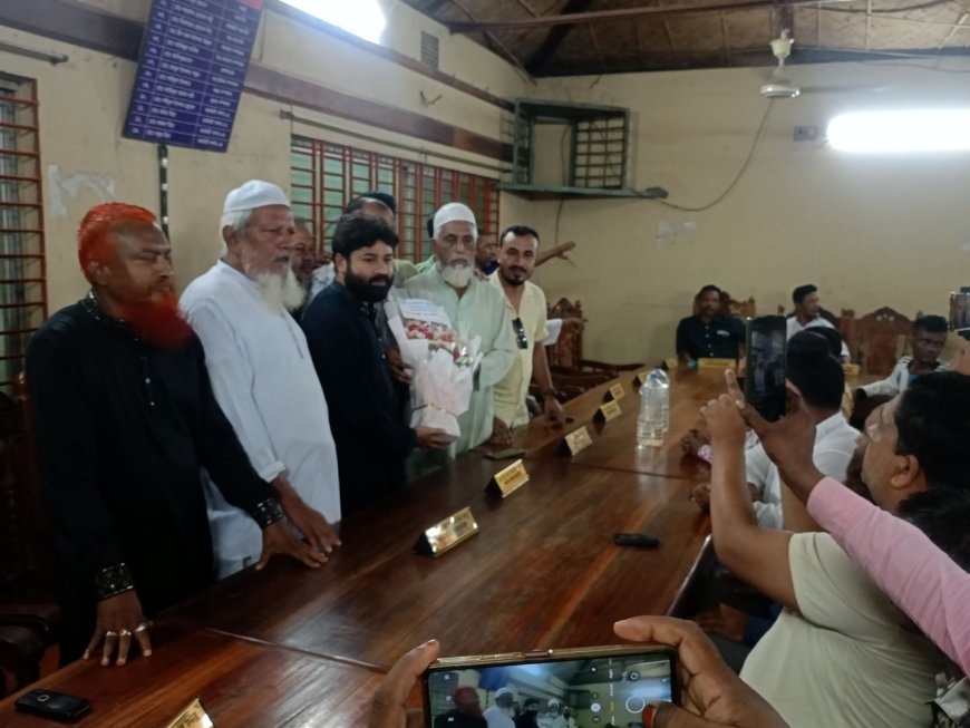 কিশোরগঞ্জে মোটরযান শ্রমিক ইউনিয়নের দায়িত্ব হস্তান্তর ও মরহুম সভাপতি হাবিবুর রহমানের স্মরণে দোয়া অনুষ্ঠিত