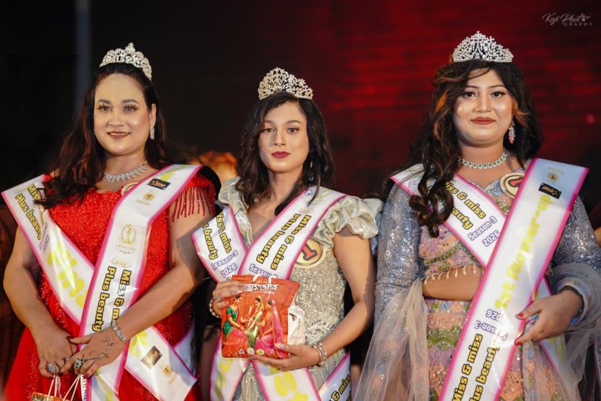 মিস অ্যান্ড মিসেস প্লাস বিউটি চ্যাম্পিয়ন ওয়াফিয়া সাদিকা