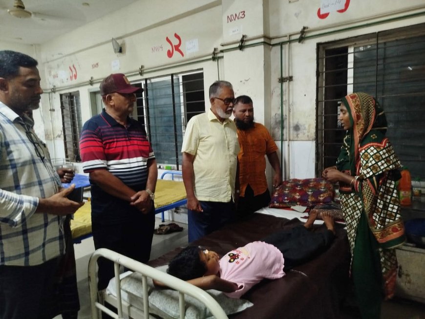 সাতক্ষীরায় ধর্ষিতা শিশুর পাশে বিএনপি নেতা আব্দুর রউফ চিকিৎসার দায়িত্ব গ্রহণ ও নগদ অর্থ সহায়তা