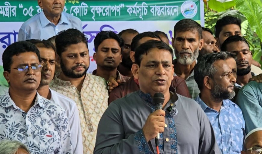 কার্ড ধারীকৃষক তিন ফসলের বীজ ও সার পাবে এবং ফসল উৎপাদনের জন্য প্রনোদনার টাকাও দেওয়া হবে যাতে কৃষিতে কৃষক উৎসাহিত হন-খোকন তালুকদার এমপি