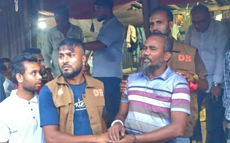 মাদারীপুরে ফলের দোকানের আড়ালে মাদক ব্যবসা, ডিবি পুলিশের অভিযানে গ্রেপ্তার ১