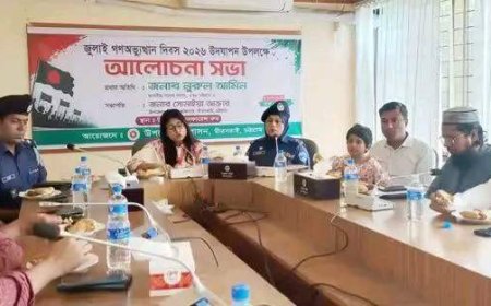 মীরসরাইয়ে জুলাই গনঅভ্যুত্থান দিবসের আলোচনা ও দোয়া