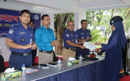 সাতক্ষীরা জেলা পুলিশের মাসিক কল্যাণ সভা অনুষ্ঠিত