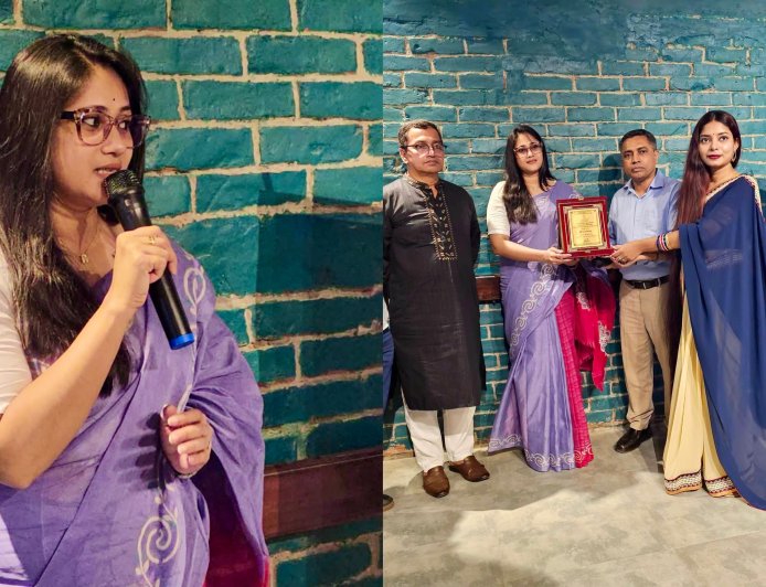পাখিবন্ধু সম্মাননা পেলেন রুটস ক্লাবের সামিনা ইসলাম নি