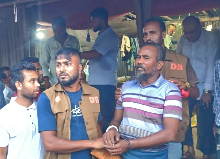 মাদারীপুরে ফলের দোকানের আড়ালে মাদক ব্যবসা, ডিবি পুলিশের অভিযানে গ্রেপ্তার ১